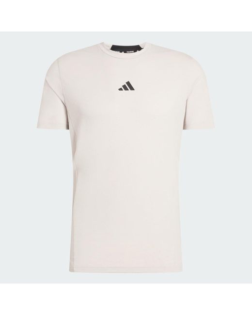 Adidas Natural Designed For Training Workout T-Shirt for men