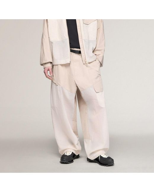 Adidas Natural Y-3 Ut Straightleg Trousers for men
