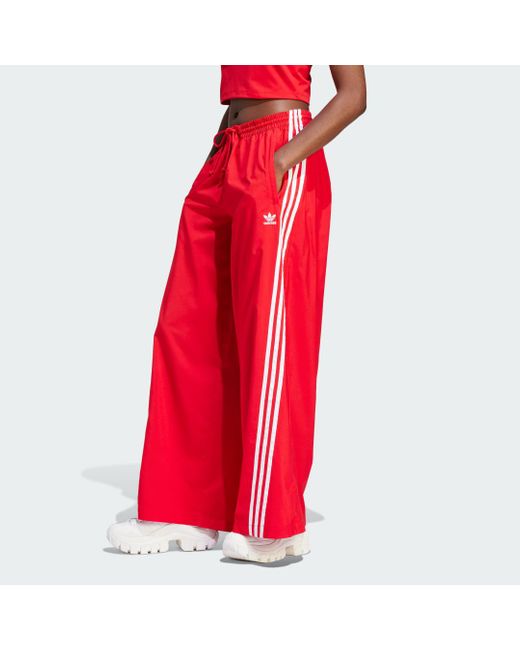 Adidas Adilenium Oversized Trainingsbroek in het Red
