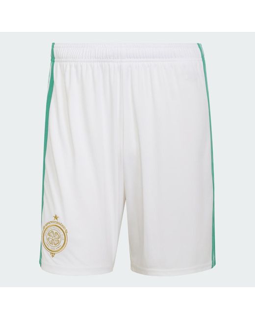 Adidas White Celtic Fc 26/27 Home Short for men