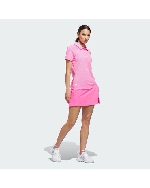 Adidas Pink Ultimate365 Faux Wrap Skort