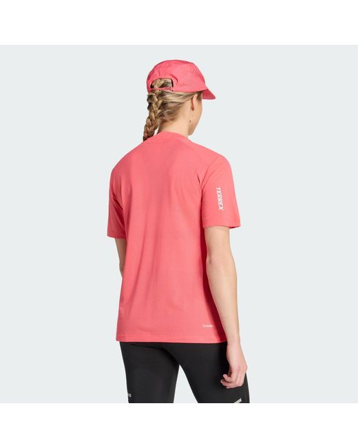 Adidas Red Terrex Xperior Climacool+ T-Shirt