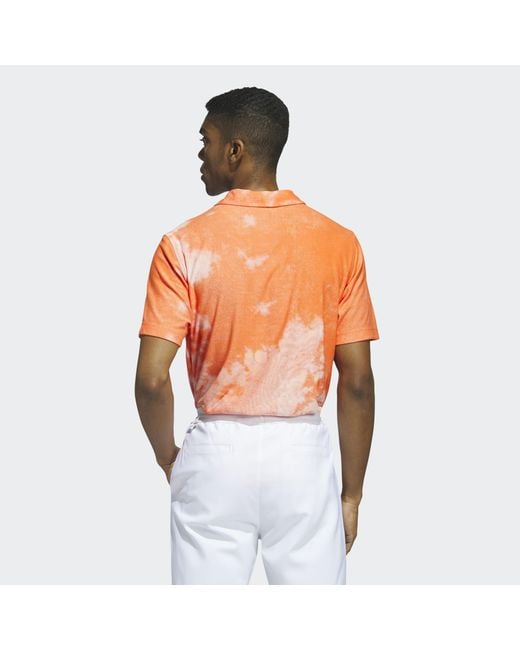 Mens orange outlet golf shirt