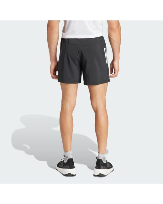 Adidas Black Own The Run Shorts for men