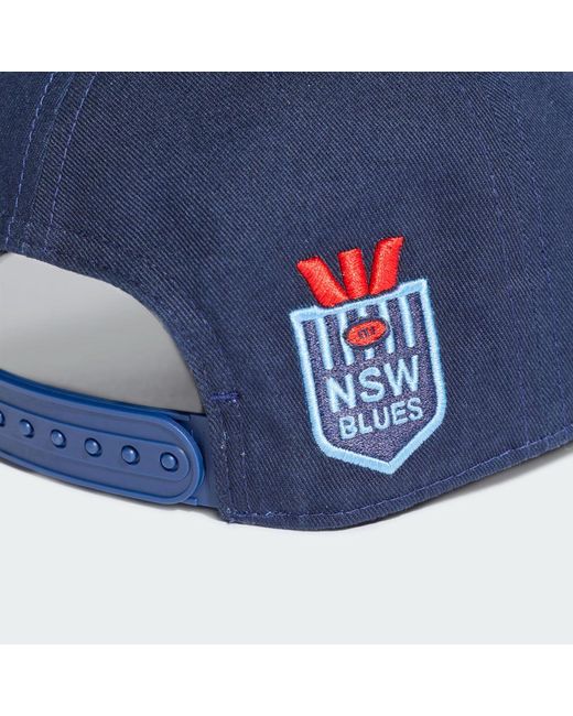 Adidas Blue New South Wales Rugby Media Cap