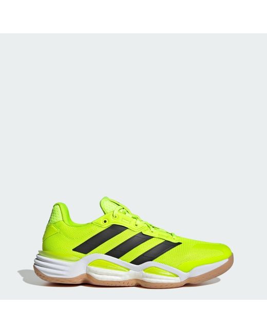 Adidas Yellow Stabil 16 Indoor Shoes for men