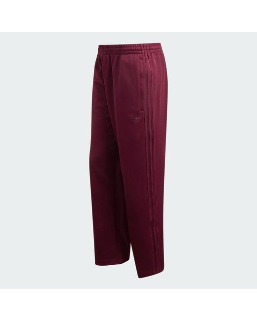 Adidas Red Sst Premium Track Tracksuit Bottoms for men