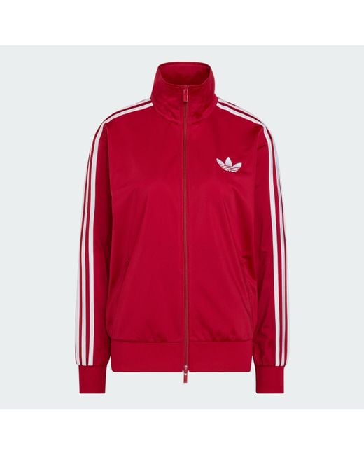Adidas Red Firebird Track Top Loose