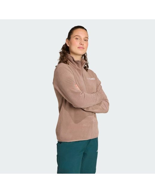 Adidas Multicolor Multi Essentials 1/2 Zip Fleece Jacket