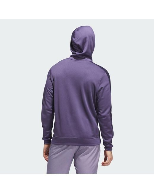 Adidas Purple Ultimate365 Hoodie for men