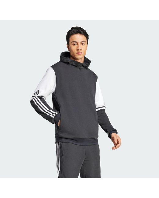 Adidas Gray Squadra 25 Sweat Hoodie for men