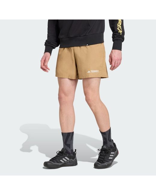 Adidas Black Terrex Multi Shorts for men