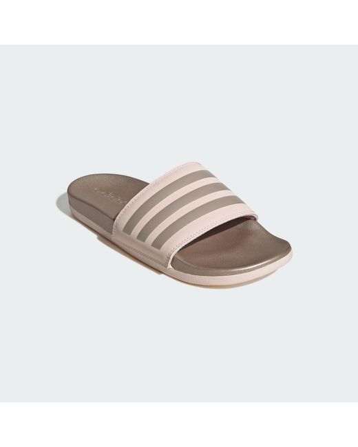 Adidas Pink Adilette Comfort Slides