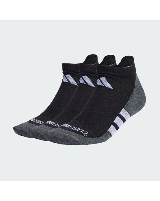 Adidas Blue Performance Climacool Thin And Light Low Socks 3-Pack