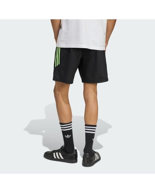 Adidas 96 Shorts Mit 18 Cm Innenbeinlänge in Black für Herren