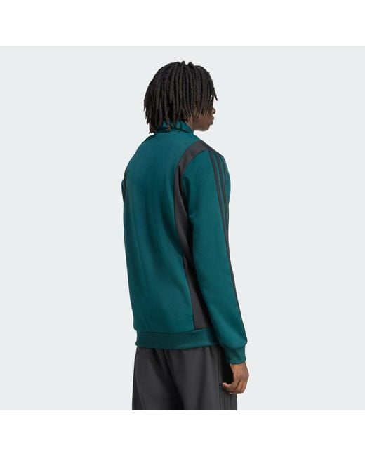 Chaqueta Adicolor Panel Adidas Originals de hombre de color Green