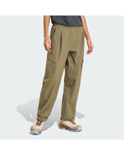 Adidas Green Terrex Xploric Clima365 Cargo Tracksuit Bottoms
