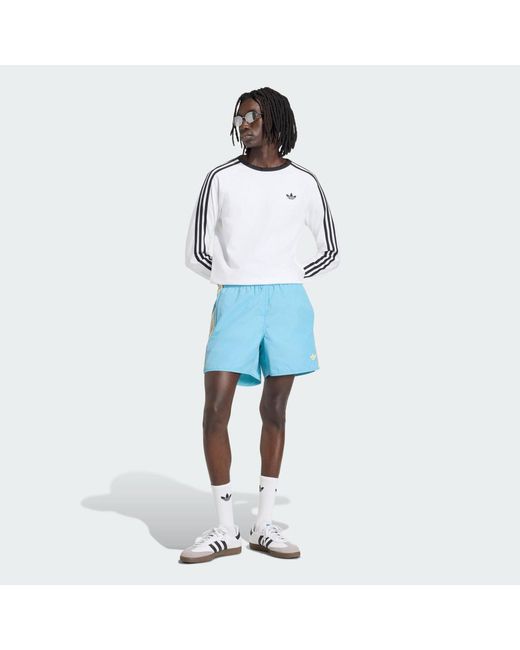 Adidas Blue Sprinter Shorts for men