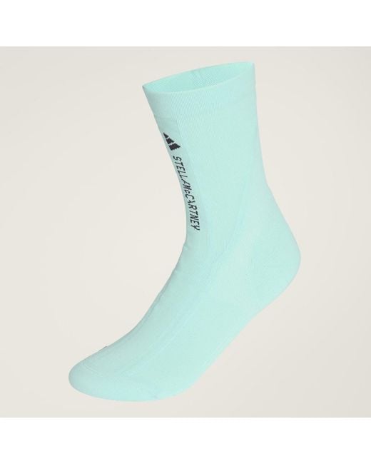 Adidas Blue By Stella Mccartney Crew Socks