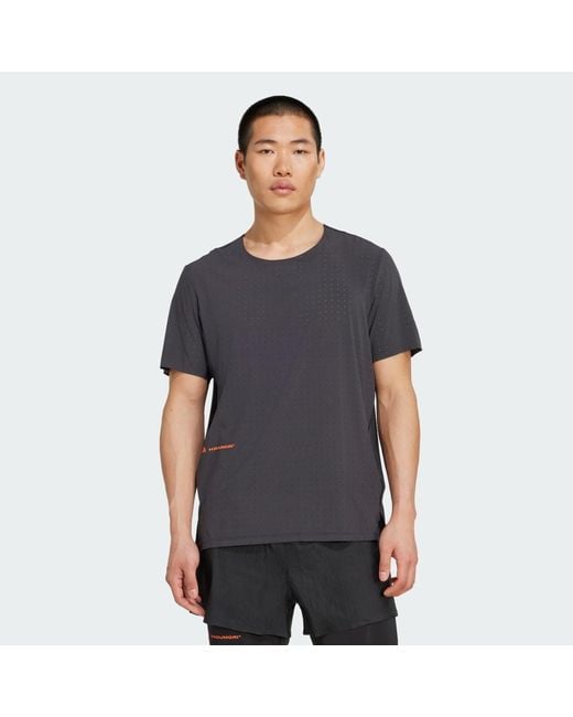 Adidas Gray Adi365 H.Koumori Running T-Shirt for men