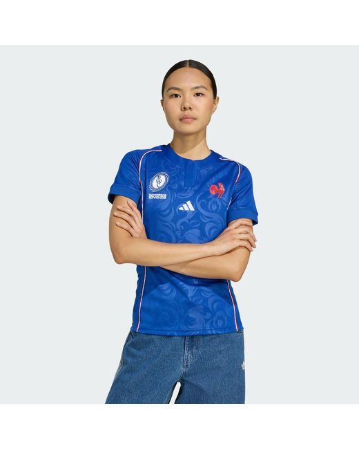 Adidas Blue France Home Jersey