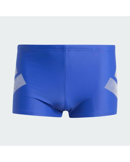 Adidas Blue Big Bars Boxers for men