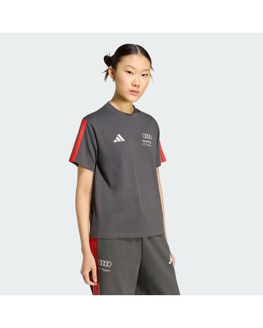 Adidas Gray Motorsport Audi Revolut F1 Team Dna Tee Kf9081