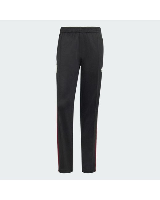 Adidas Black Manchester United Originals Track Pants for men