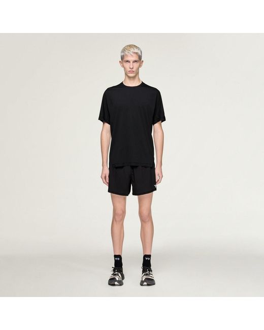 Adidas Black Y-3 Running Shorts for men