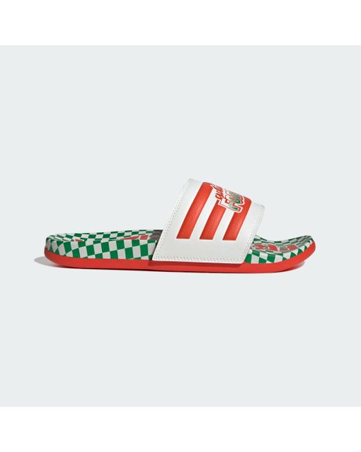 Adidas Red Ub X Fortnite Adilette Comfort Slides for men