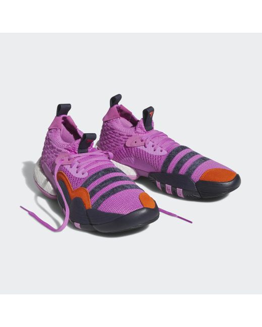 Scarpe Trae Young 2.0 di Adidas in Purple