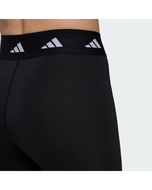 Adidas Black Techfit 7/8 leggings