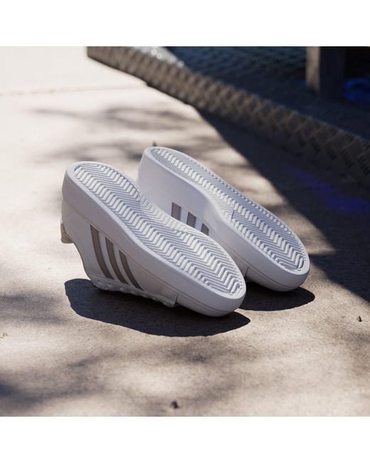 Adidas White Grand Court Cloudfoam Lifestyle Comfort Shoes