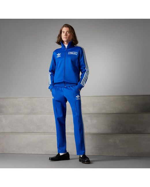 Pantalon Beckenbauer Italia de adidas de color Azul Lyst