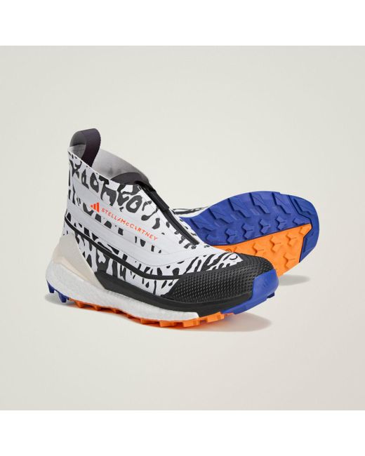 Adidas Blue Terrex Free Hiker Gore-Tex Shoes