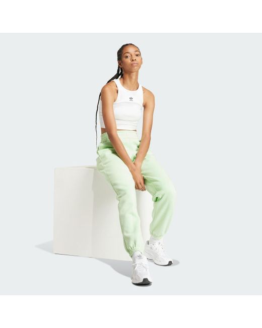 Adidas Green Essentials Rib Tank Top