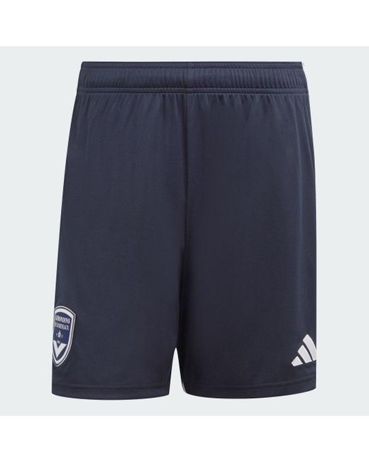 Adidas Blue Girondins De Bordeaux 23/24 Home Shorts for men