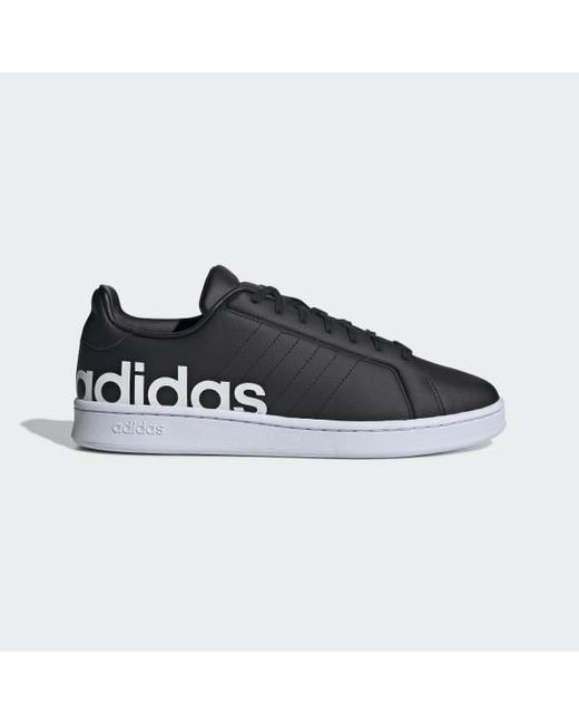 adidas Lace Grand Court Base Beyond Shoes in Black for Men - Lyst
