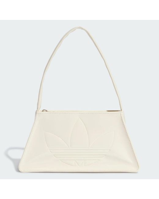 Adidas Natural Patent Pu Shoulder Bag