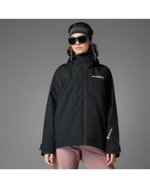 Adidas Black Terrex Xperior 2L Gore-Tex Performance Jacket