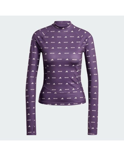 Adidas Purple X Moon Boot Tight Top