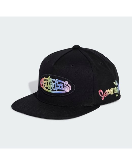 Cappellino X Jeremy Scott Pride Fitted di Adidas in Black