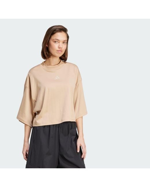 Adidas Natural City Escape Loose T-Shirt