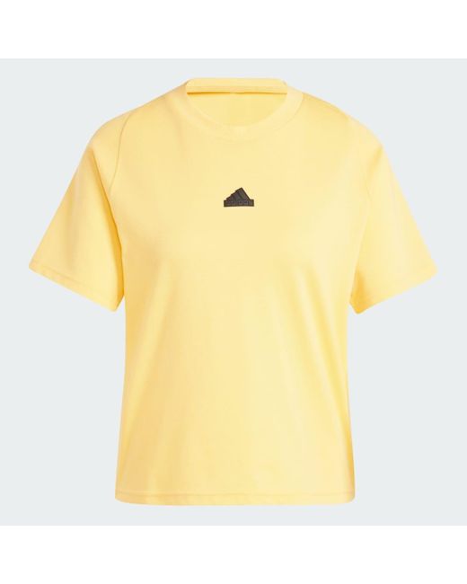 Adidas Yellow Z.N.E. T-Shirt