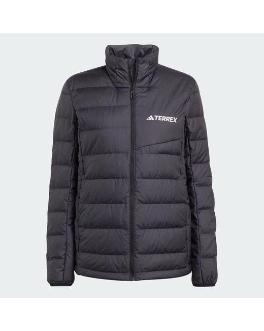 Adidas Gray Terrex Multi Light Down Climawarm Jacket