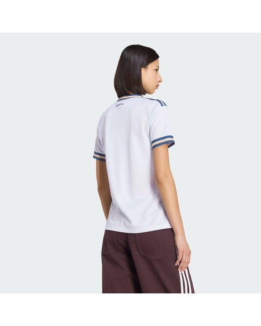 Adidas White Italy 26 Away Jersey