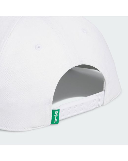 Adidas White Originals Patch Cap