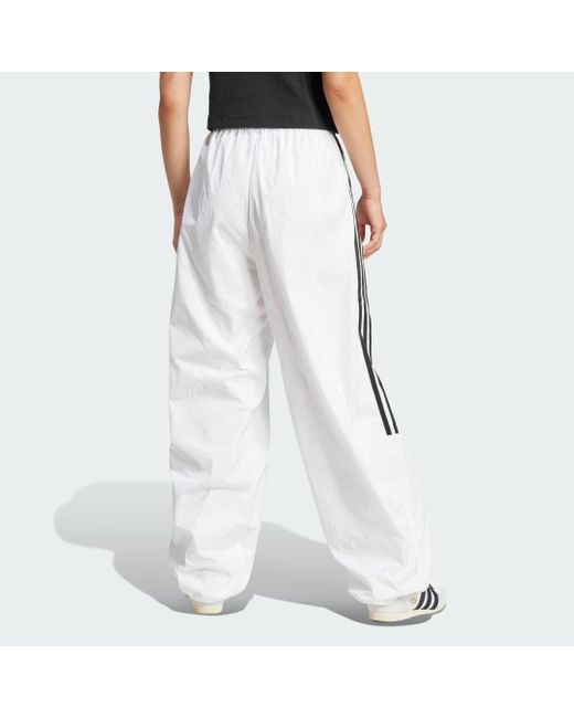 Track Pants Adicolor Teamgeist Oversized di Adidas in White