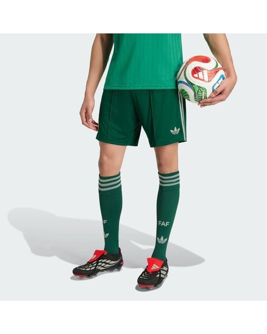 Adidas Green Algeria 26 Away Shorts for men