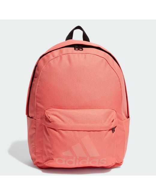 Adidas Pink Classic Badge Of Sport Backpack
